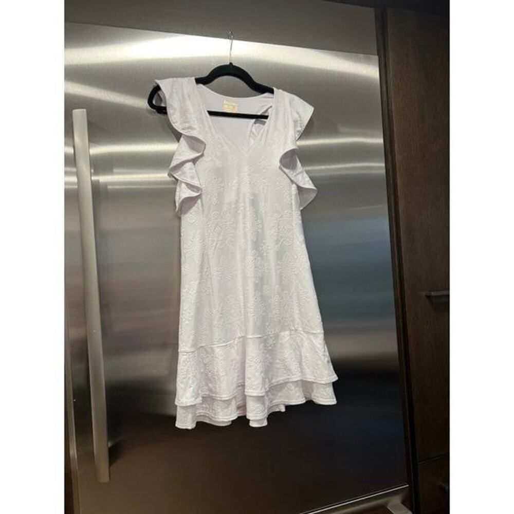 Lilly Pulitzer white gold dress size 10